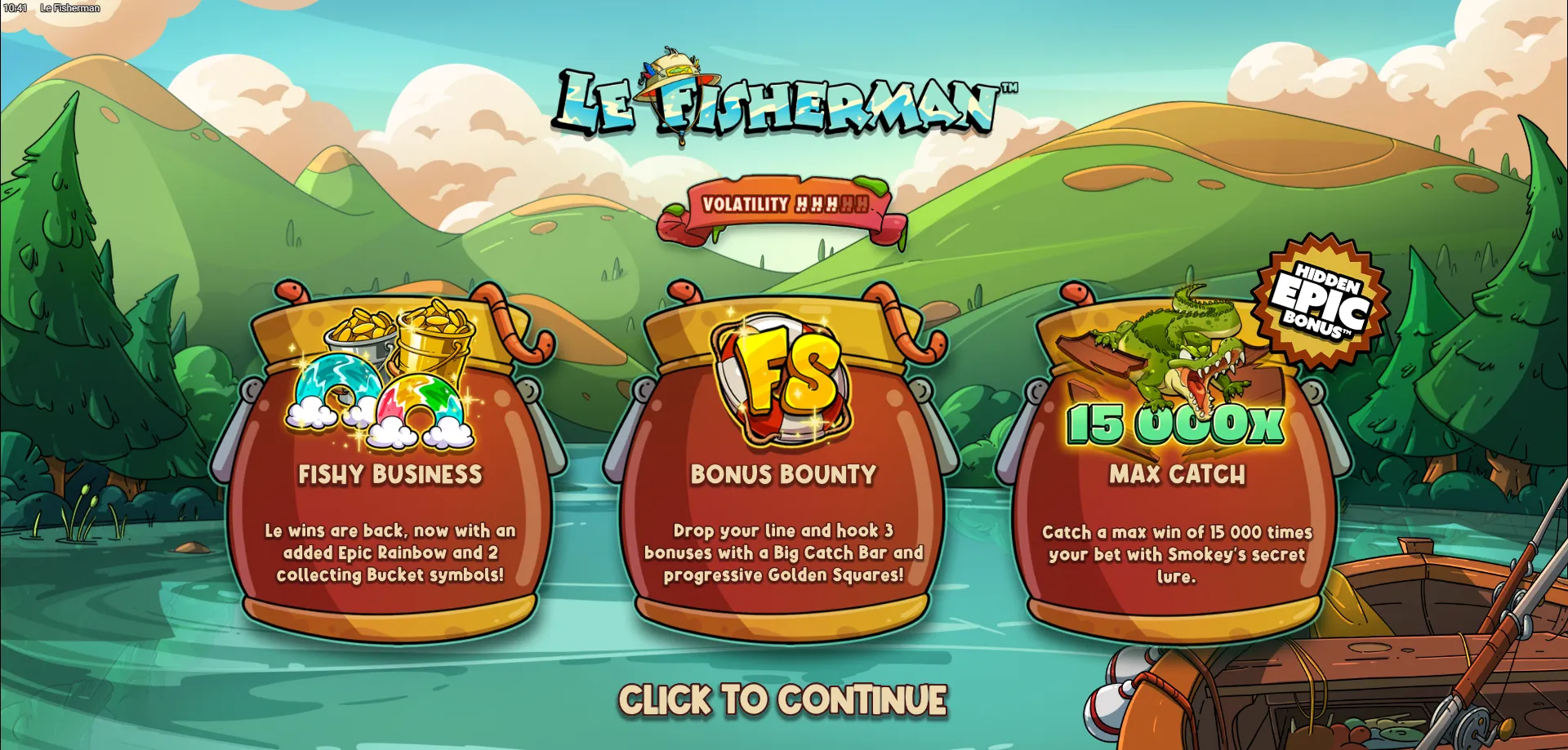 Spil Le Fisherman Demo gratis