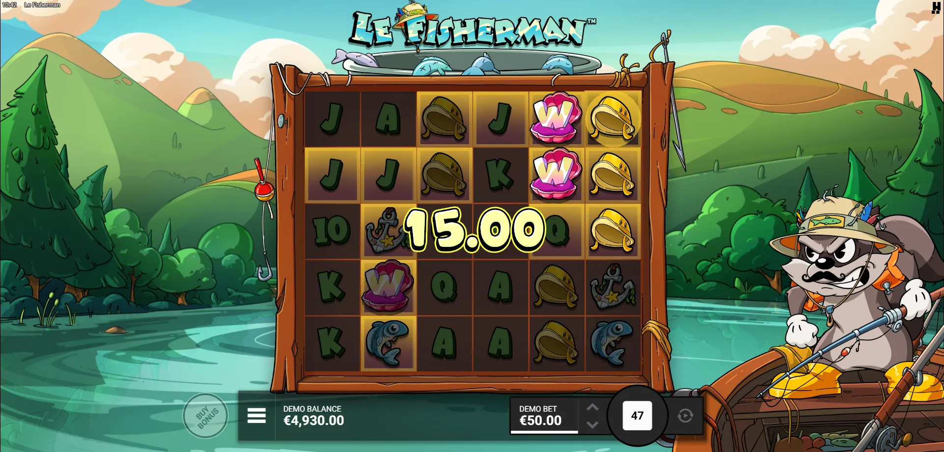 RTP og statistik for Le Fisherman