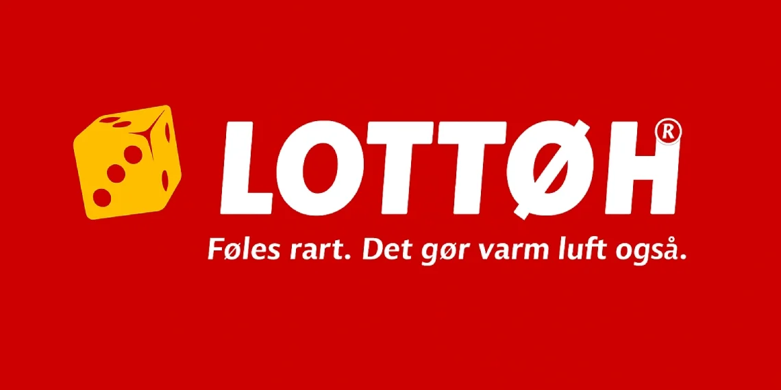 lotto H lørdag - lottos logo skrevet som lottøh